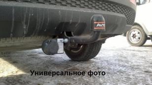 Фаркоп для Nissan Patrol 1998-2004 съемный крюк на двух болтах 2500кг Автос