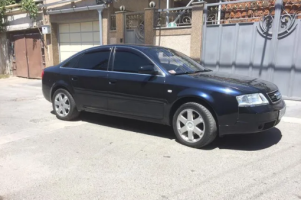 Дефлекторы окон (ветровики) Audi A6 Sd (4B/C5) 1997-2004  (Ауди А6) Кобра Тюнинг