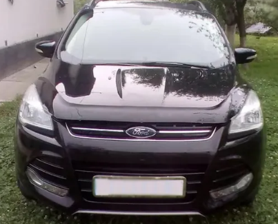 Дефлектор капота (мухобойка) FORD Escape с 2012 г.в. (Форд Эскейп) Вип Тюнинг