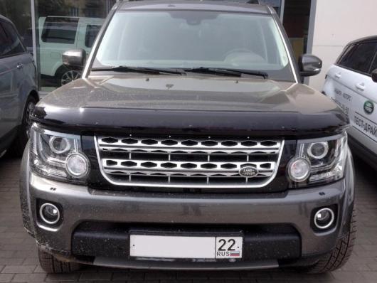 Дефлектор капота (мухобойка) Land Rover Discovery 2009- (Лэнд Ровер Дискавери) SIM