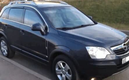 Дефлекторы окон (ветровики) Opel Antara 2011- (Шевролет Антара) SIM